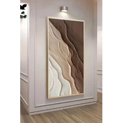 Wallity Dekorativna uramljena slika, 120x50cm, Šarena
