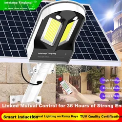 Intelamp Solarna ulična lampa, 3500-7000lm