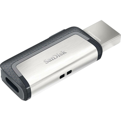 SanDisk USB pomoćna memorija Smartphone/tablet SanDisk Ultra® DualDrive Srebrna 16 GB USB 3.0, USB-C™