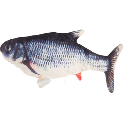Flamingo Flounder Elektronska igrača za mačke Riba Grey 29cm