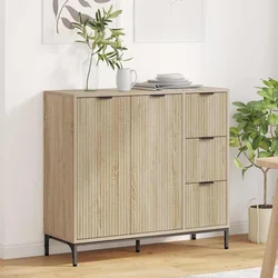 Kreveta Sonoma hrast 89,5 x 33 x 82 cm Konstruirano drvo