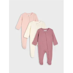 Sinsay - Pamučni zeke od rebrastog pletiva 3 pack - roze