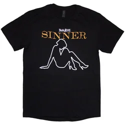 Judas Priest Sin After Sin Sinner Slogan Lady Black XL Majica