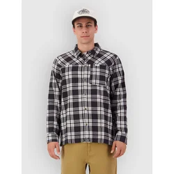 Mons Royale At Merino Flannel Shirt black