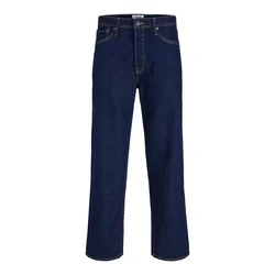 JACK & JONES Kavbojke JJIEddie JJBasic temno modra