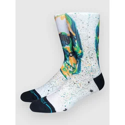 Stance Mo Skull Socks white