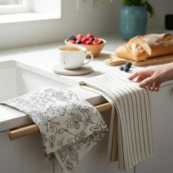 Viktorija Set kuhinjskih krpa print beige