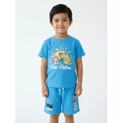 Sinsay - Pamučna majica sa printom PAW Patrol - voda