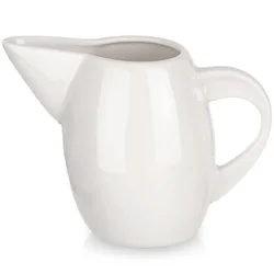 shumee Porcelanski vrč za mleko za mleko, smetano, omake, pomake 200 ml