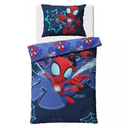 Spiderman: Spidey in prijatelji komplet posteljnine - 140 x 200 cm