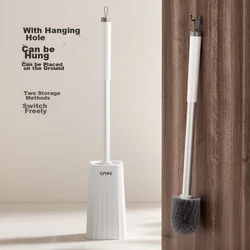 Lynn Četka za WC šolju sa držačem, Bela