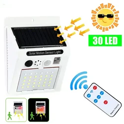 Solarna zidna lampa sa integrisanim alarmnim sistemom