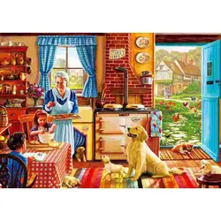 BlueBird - Puzzle Notranjost koče 300 - 300 kosov