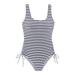 VENICE BEACH Enodelne kopalke Swimsuit Summer VB modra/bela