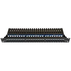 Patch panel LEXI-Net UTP cat.5e 24p. (top notch - KRONE) - črn