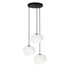Luster na sajli STONES 3xE27/40W/230V
