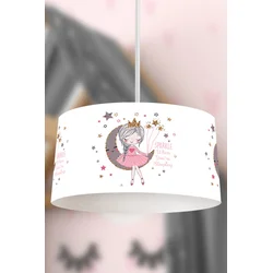 Bata i seka Dečija viseća lampa Princeza, Bela