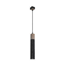 Luster na sajli SOLO 1xGU10/MR11/40W/230V crna
