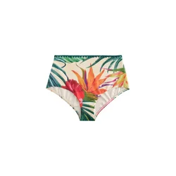 Next Bikini hlačke kremna/smaragd/vinsko rdeča/oranžno rdeča