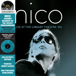 Nico - Live At The Library Theatre 80 (RSD) (Clear Blue Coloured) (LP)