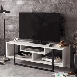 Hanah home TV Komoda Asal (120) Belo-Crna