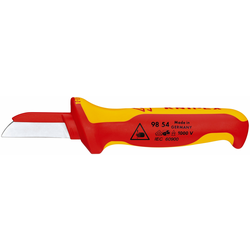 KNIPEX Nož 1000v ravni pokriven knipe