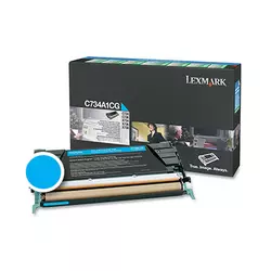 LEXMARK toner C734A1CG CYAN