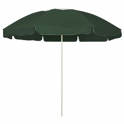 Suncobran za plažu zeleni 240 cm