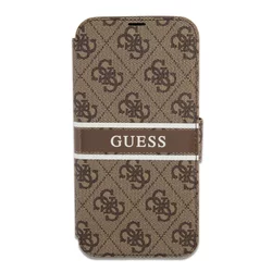 Torbica Guess Stripe Bk Pu za iPhone 13 Pro 6.1 braon (GUBKP13L4GDBR)