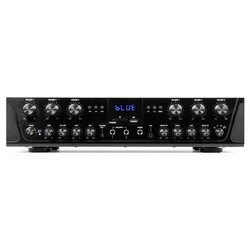 6 zonski ojačevalnik 6x 100W + bluetooth + USB SD predvajalnik
