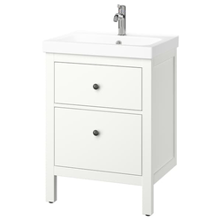 HEMNES / ORRSJÖN Post.umiv. s fiokama/umiv/slavinom, bela, 62x49x89 cm