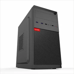 1stCool STEP 5, ohišje mATX, 2xUSB3.0 + 2xUSB2.0, črno