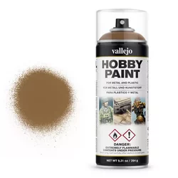 Vallejo Hobby Paint Spray Primer - Leather Brown