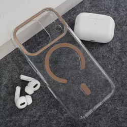 Maska Berlia Sheen Mag Case za iPhone 17 Pro Max zlatna