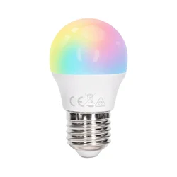 Aigostar - LED RGBW prigušiva sijalica G45 E27/6W/230V 3000K + daljinski upravljač