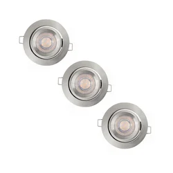 Osram - KOMPLET 3x LED prigušiva ugradna svetla LED/4,9W/230V