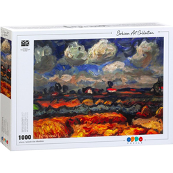 Milan Konjović - Žito Puzzla Serbian Art Collection