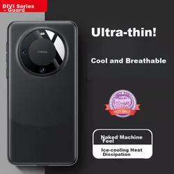 Divi Maska za mobilni telefon Huawei Mate 60 Pro, Crna