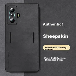 Shangsu Maska za mobilni telefon Redmi K50 Gaming Edition, Crna