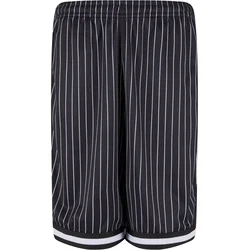 Mens shorts Striped Mesh white/black