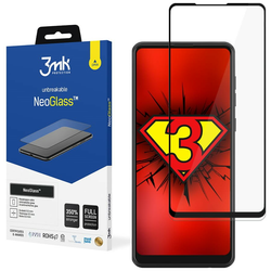 3mk NeoGlass™ zaštitno staklo za Samsung Galaxy A22 5G - Crna KP21087