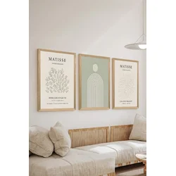 Wallity Dekorativna slika Artsycllct12, 33x48cm, 3 dela