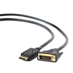 Gembird adapter za video kablove 1m DisplayPort DVI Crno