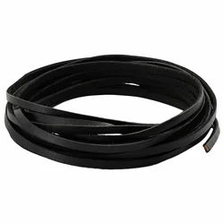 Kožni Remen Crna 200 x 0,4 cm Koža