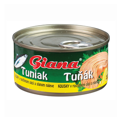 GIANA Tuna v rastlinskem olju 48x185 g