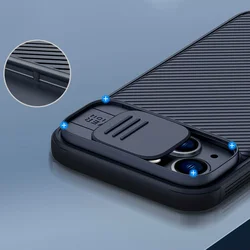 NILLKIN Maska za telefon CamShield Pro za iPhone 15 crna