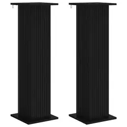 Stalak za biljke 2 pcs Crna 30,5 x 30 x 100,5 cm