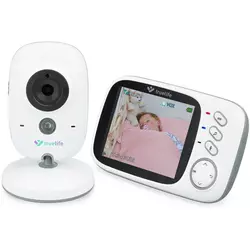 truelife Bežični baby alarm s kamerom NannyCam H32 TLNCH32 truelife 2.4 GHz