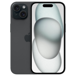 APPLE obnovljen pametni telefon iPhone 15 6GB/256GB, Black