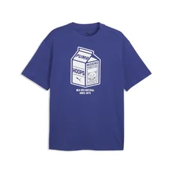 PUMA Junior Varsity Relaxed Tee Men, Clothing, Royal, L